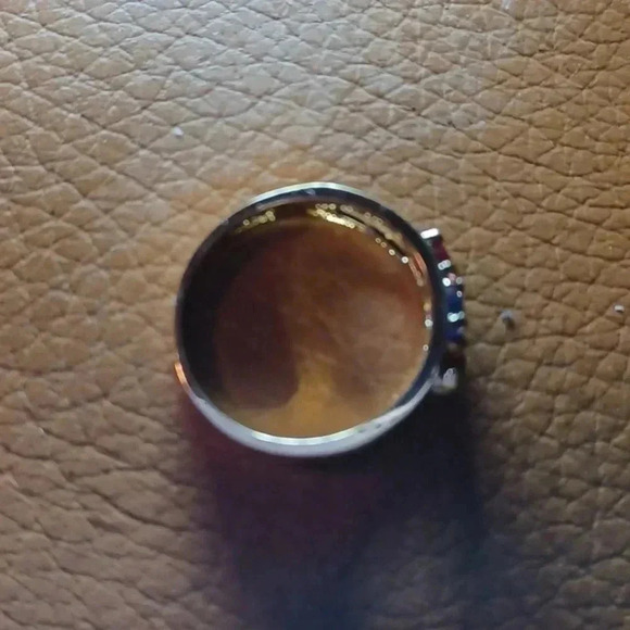 💙🌹Gold-plated Mother's ring. yellow - Picture 7 of 8